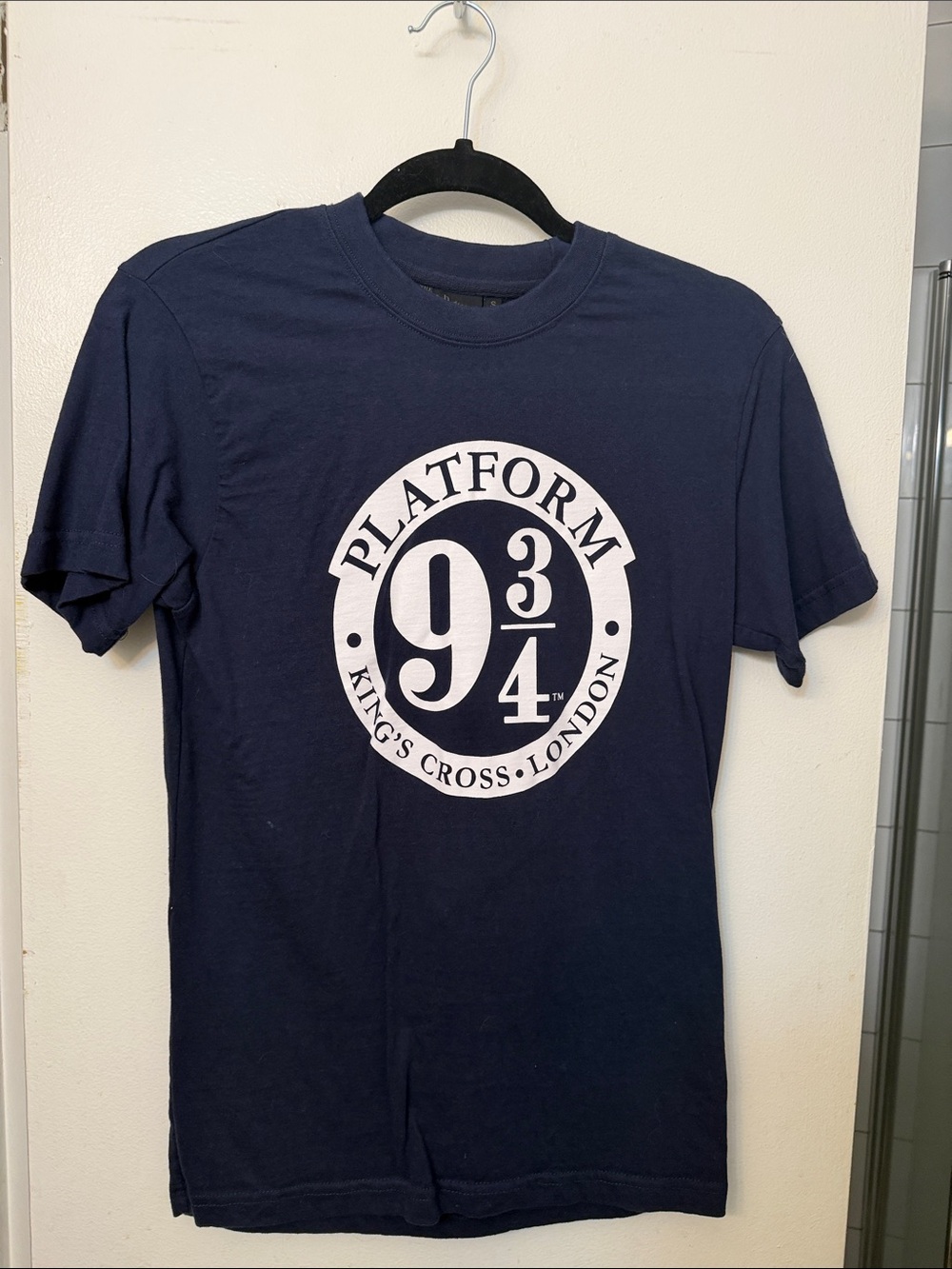 Platform 9 3/4 Navy Graphic Tee - Womens